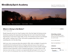 Tablet Screenshot of mindbodyspiritacademy.org